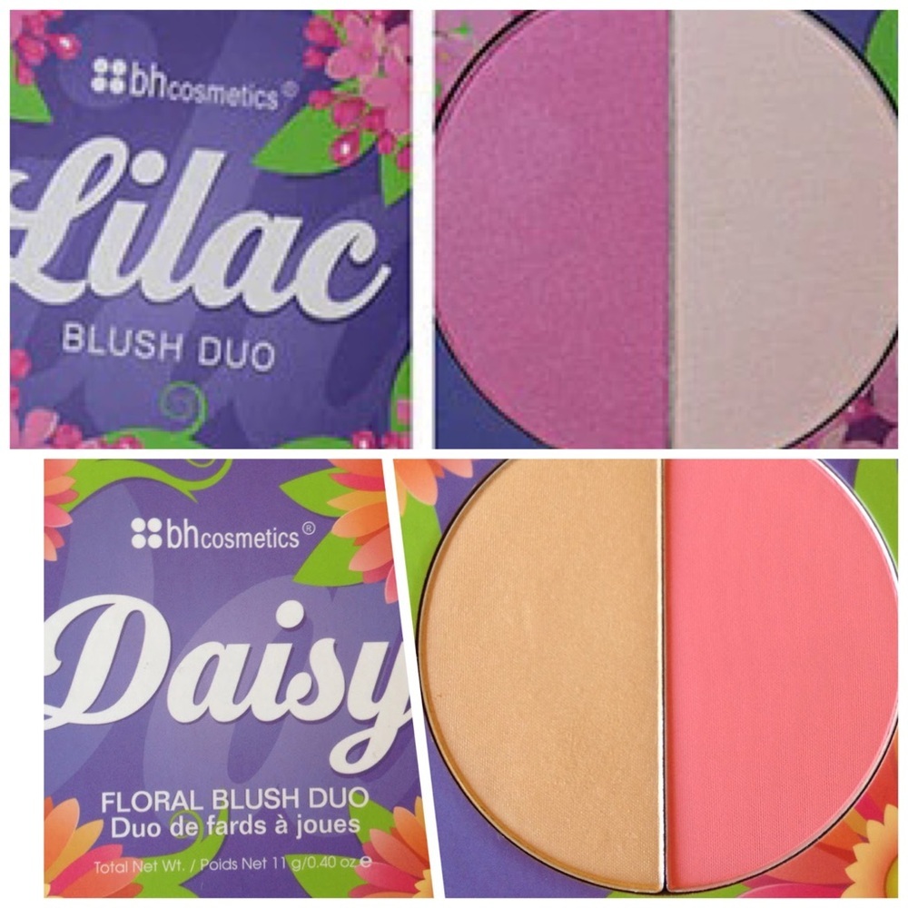 Bh cosmetics duo of duo blushes